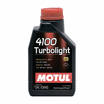 Motul Масло моторное синтетическое 4100 TURBOLIGHT VN Technosynthese 108644 10w40 1л